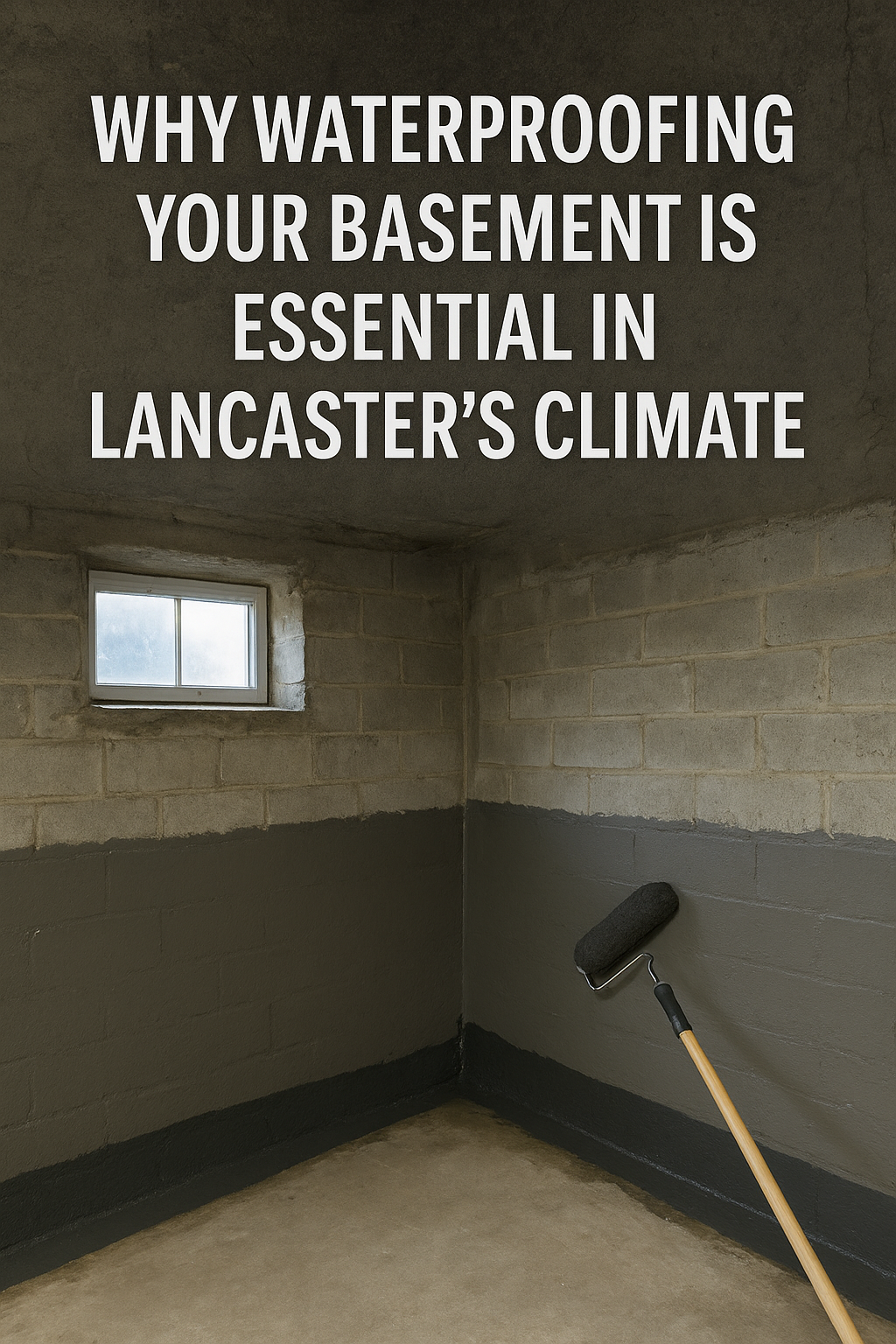 Waterproofing Your Basement is Essential in Lancaster’s Climate